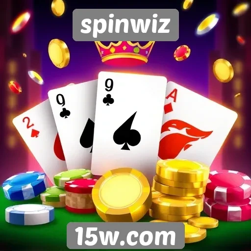 Variedade de jogos de cartas disponíveis no Spinwiz